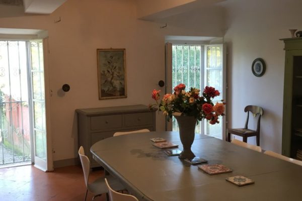 The dining room