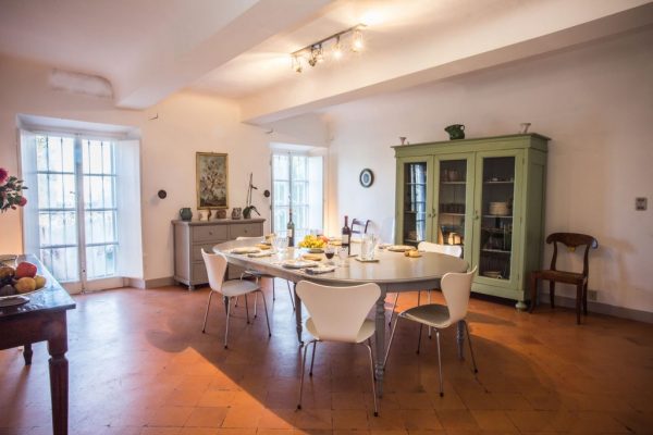 La sala da pranzo